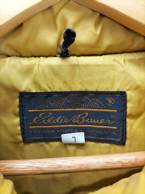エディーバウアー Eddie Bauer 80S 黒タグ スタンドネック 中綿 ジャケット レディース import:L